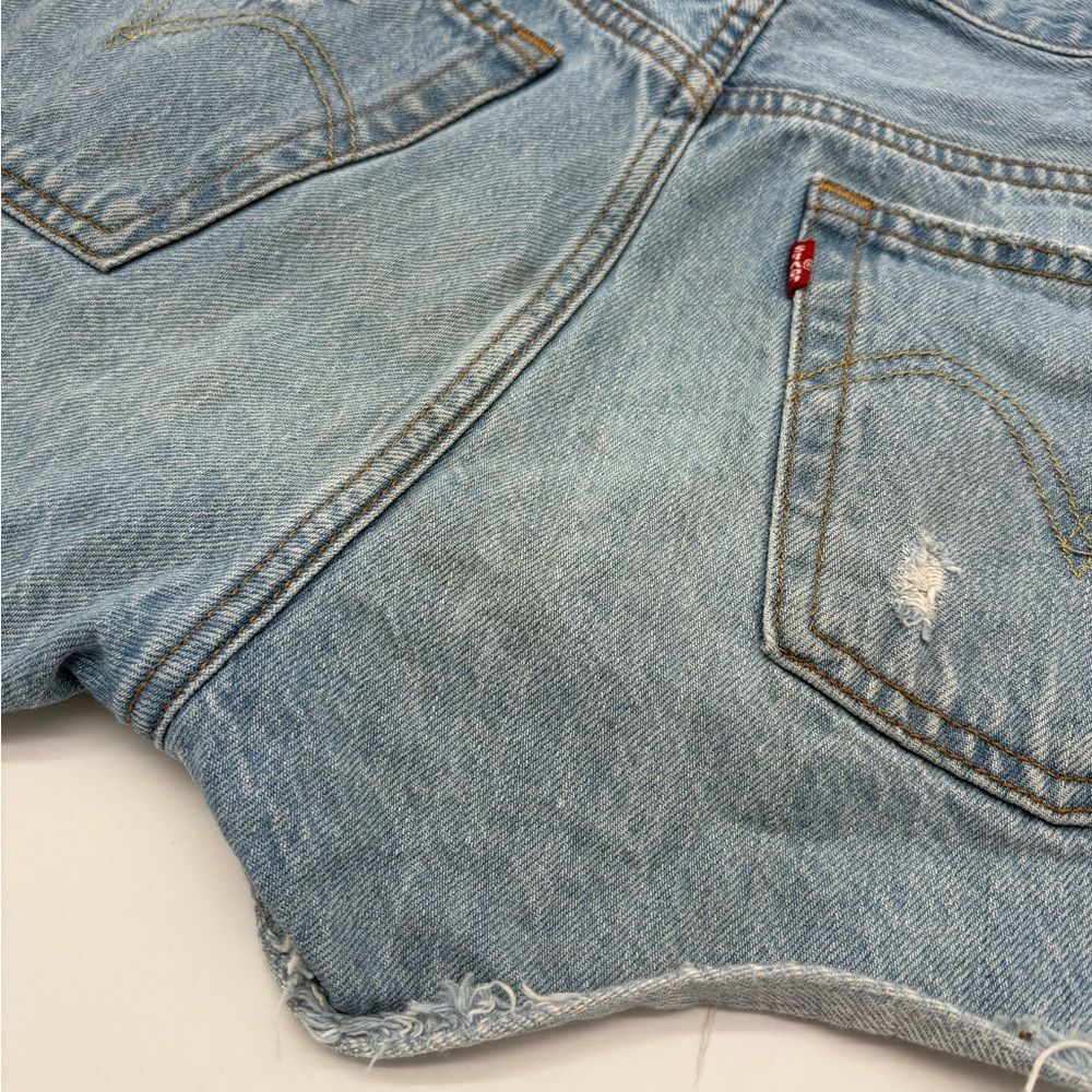 Levi 501 Denim Shorts - Picture 6 of 8